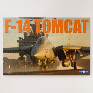 F-14 TOMCAT "SUNSET LAUNCH" (20x30 inch) Jigsaw Puzzle