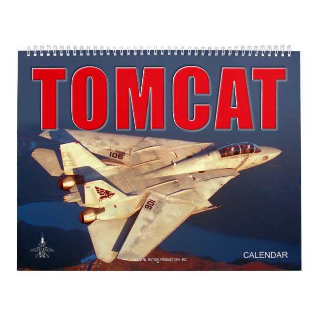 F-14 TOMCAT "SWING WING" Calendar (Cover)