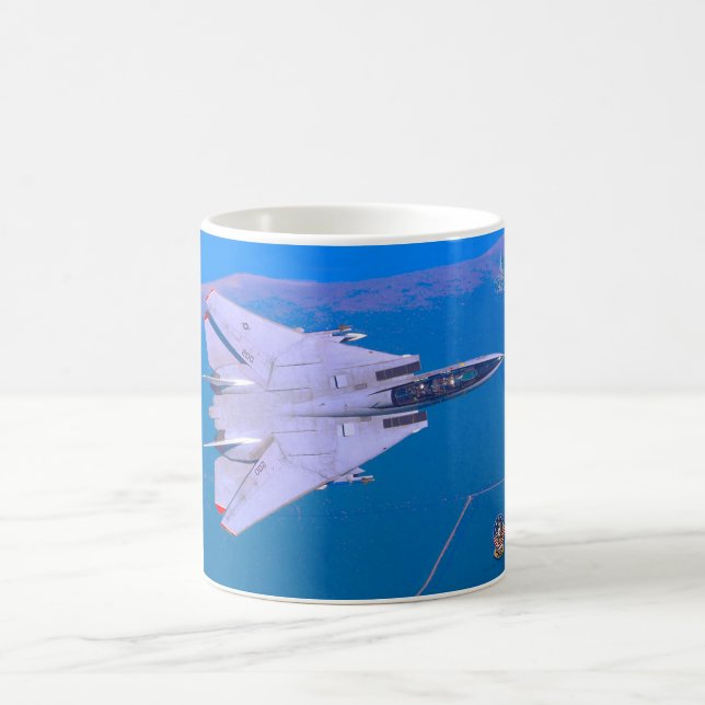 F-14 TOMCAT "SWING WING" COFFEE MUG (Center)