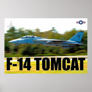 F-14 TOMCAT "TAKEOFF" POSTER