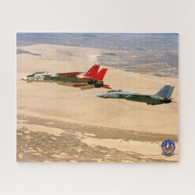 F-14 TOMCAT “WINGMAN” (16x20 inch) Jigsaw Puzzle (Horizontal)