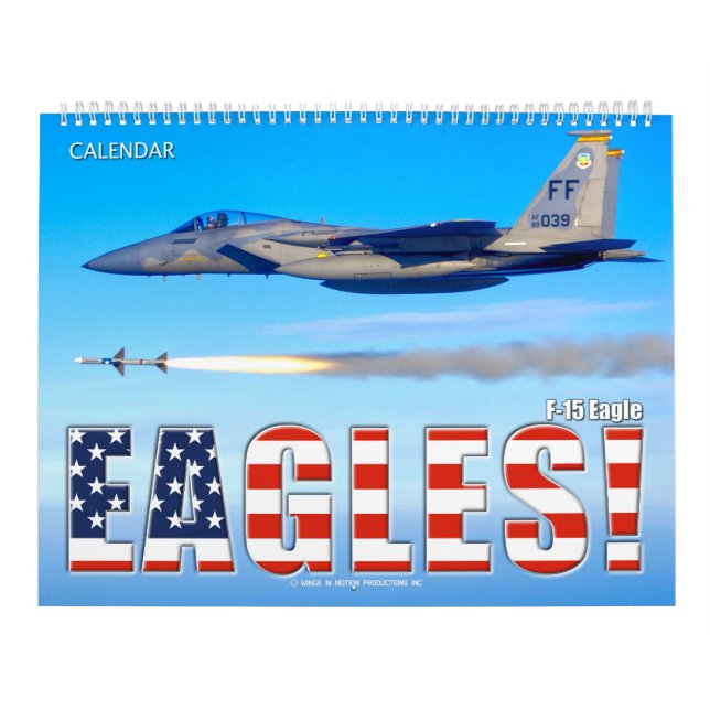 F-15 EAGLE CALENDAR (Cover)