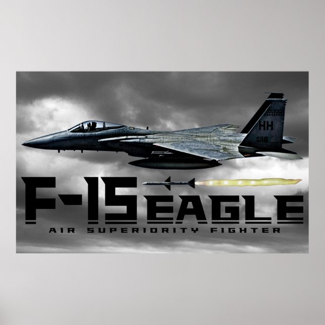 F-15 Eagle Poster (Front)