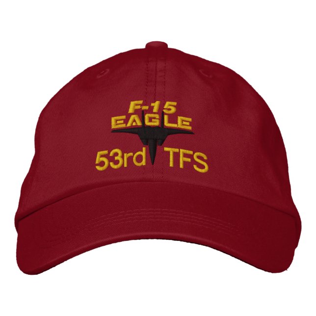 F-15 High Tech Eagle Golf Hat (Front)
