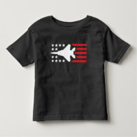 F-15 Strike Eagle Jet White n Red Stars Stripes