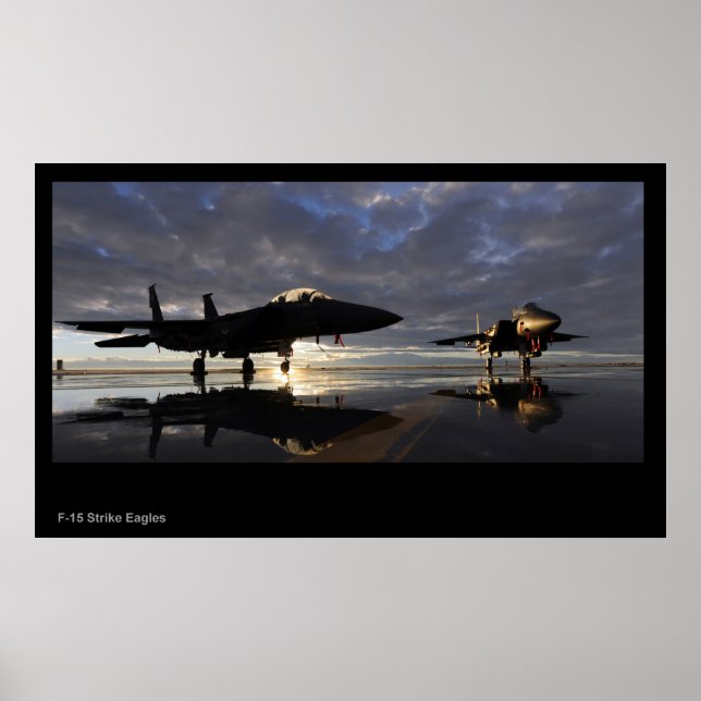 F-15 Strike Eagles poster (Front)