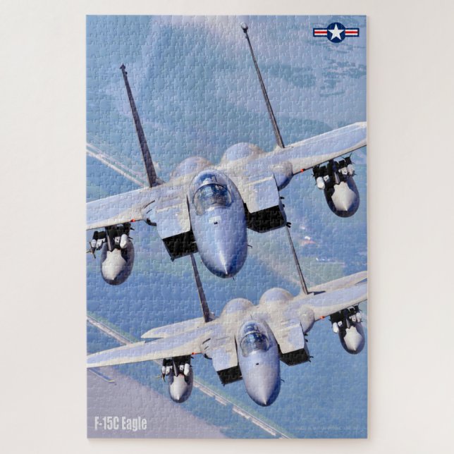F-15C EAGLE (20x30 INCH) Jigsaw Puzzle (Vertical)
