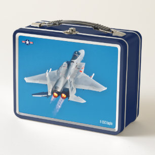F-15C EAGLE METAL LUNCH BOX