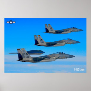 F-15C EAGLE POSTER