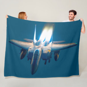 F-15E STRIKE EAGLE FLEECE BLANKET