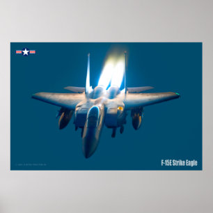 F-15E STRIKE EAGLE POSTER