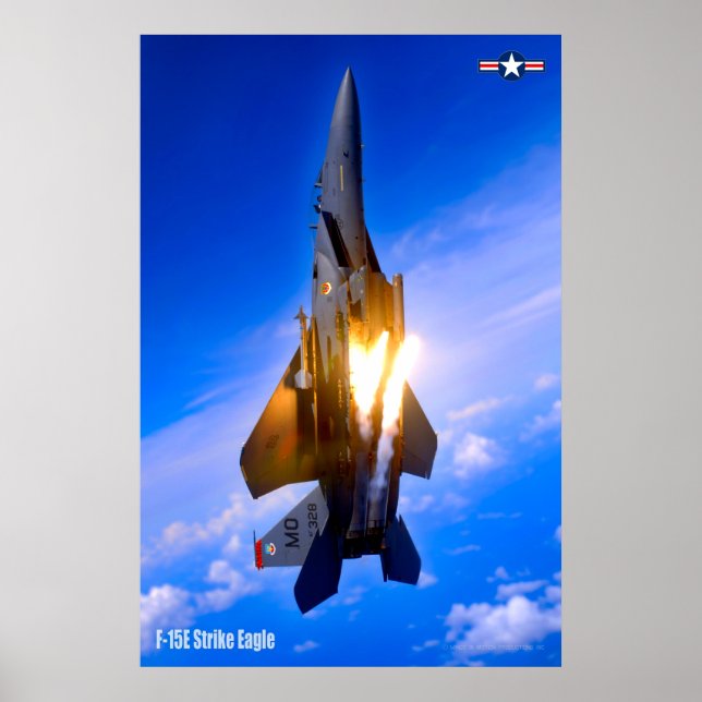 F-15E STRIKE EAGLE POSTER (Front)