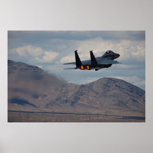 F-15E Strike Eagle Poster (Front)