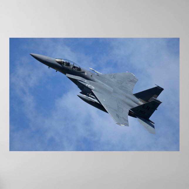 F-15E Strike Eagle Poster (Front)
