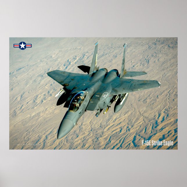 F-15E STRIKE EAGLE POSTER (Front)