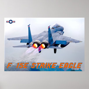F-15E STRIKE EAGLE POSTER