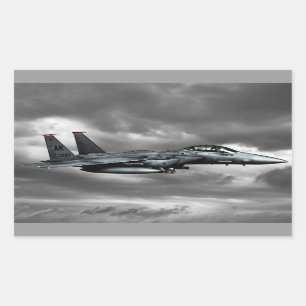 F-15E Strike Eagle Rectangle Stickers