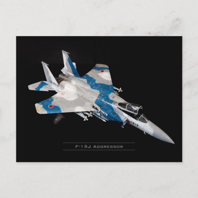 F-15J Aggressor Postcard (Front)