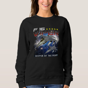 F 16 Airforce Jet Pilot Sweatshirt