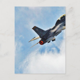 F 16 At The Miramar Airshow In San Diego Postcard