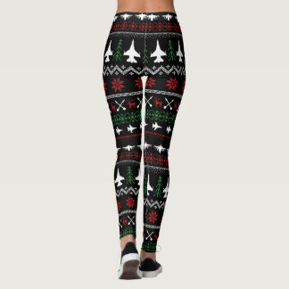 F-16 Christmas Leggings