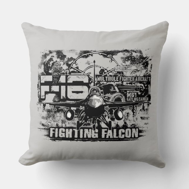 F-16 Fighting Falcon Cushion (Front)