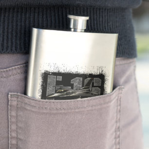 F-16 Fighting Falcon Hip Flask