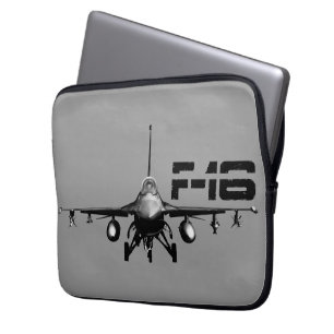 F-16 Fighting Falcon Neoprene Laptop Sleeve 13 in