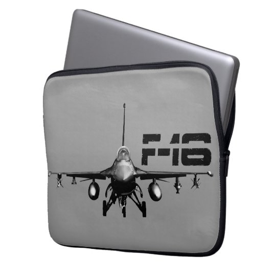 F-16 Fighting Falcon Neoprene Laptop Sleeve 13 in