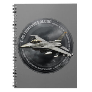 F-16 Fighting Falcon Notebook