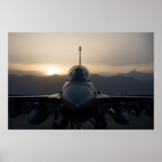 F-16 Fighting Falcon Poster (Front)
