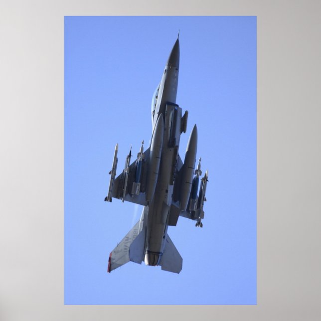 F-16 Fighting Falcon Poster (Front)