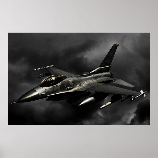 F-16 Fighting Falcon Poster (Front)