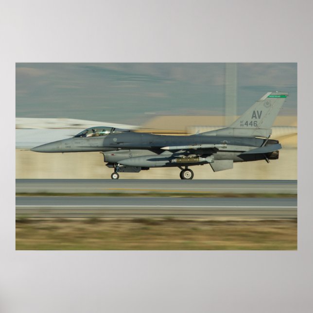 F-16 Fighting Falcon Poster (Front)