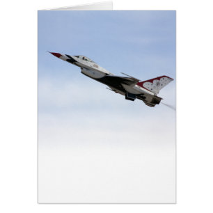 F-16 Thunderbird In Flight