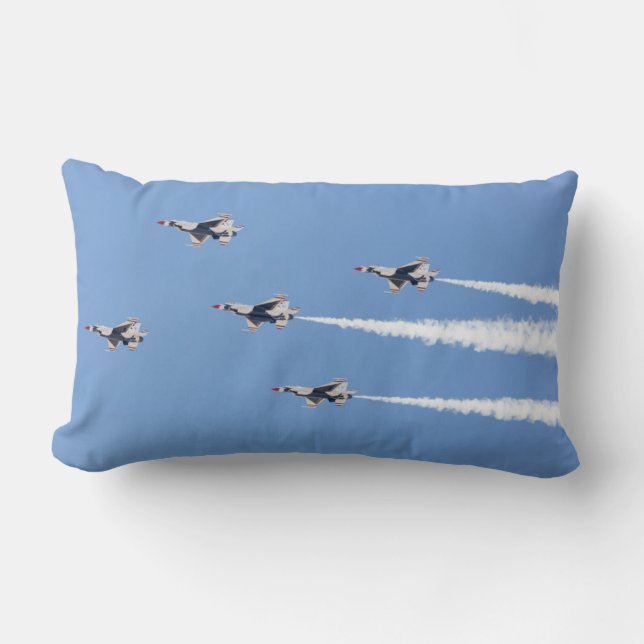 F-16 Thunderbirds flying the five-card formation Lumbar Cushion (Front)