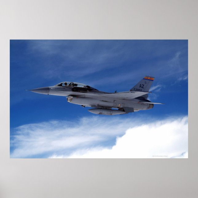 F-16 Two Seater Poster (Front)