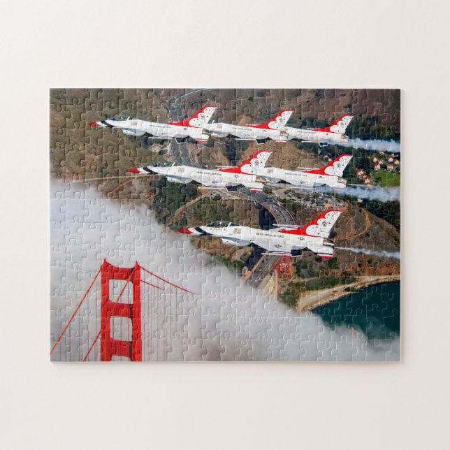 F-16C FIGHTING FALCON (11x14 INCH) Jigsaw Puzzle (Horizontal)