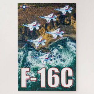 F-16C FIGHTING FALCON (20x30 INCH) Jigsaw Puzzle