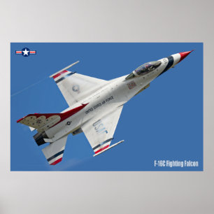 F-16C FIGHTING FALCON POSTER