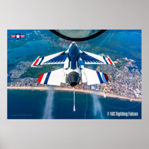 F-16C FIGHTING FALCON POSTER