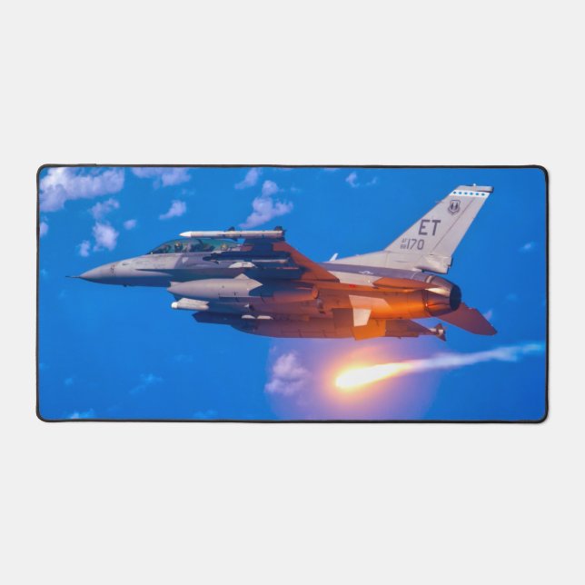 F-16D FIGHTING FALCON DESK MAT (Front)