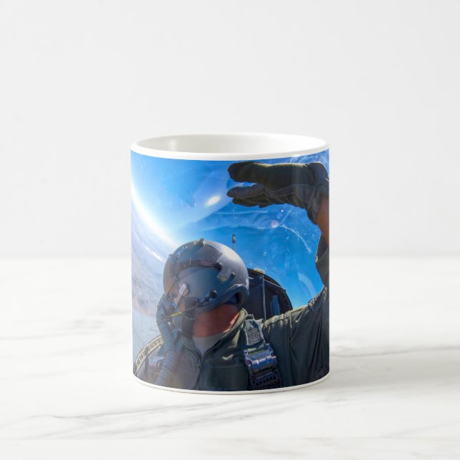 F-16D FIGHTING FALCON Fights On! Mug (Center)