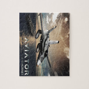 F-18 Hornet Fighter Jet Jigsaw Puzzle