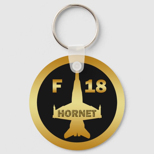 F-18 HORNET KEY RING (Front)