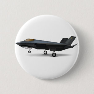 F-22 6 CM ROUND BADGE