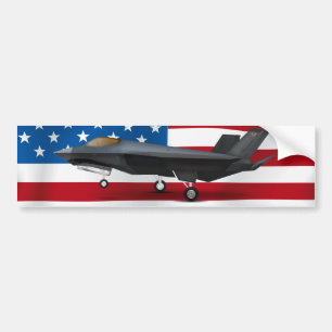 F-22 BUMPER STICKER