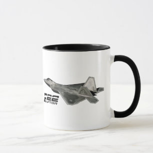 F-22 RAPTOR 11 oz Ringer Mug