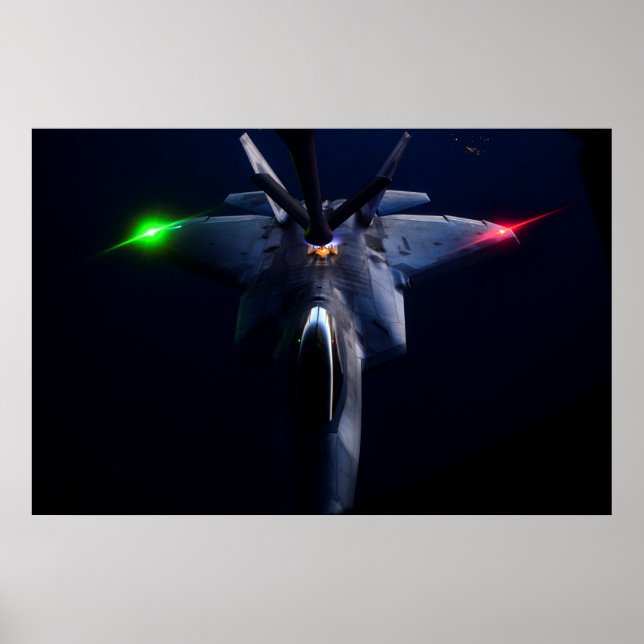 F-22 Raptor Aircraft Poster (Front)