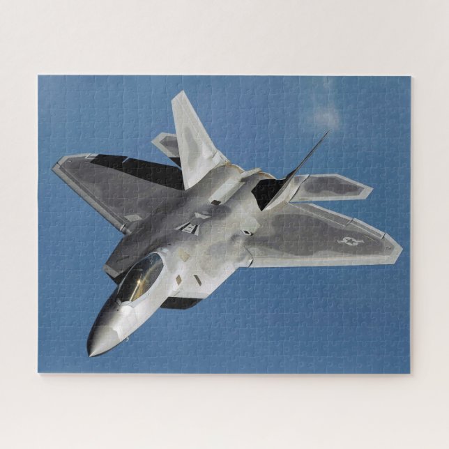 F-22 Raptor Deployed Kadena Air Base 2009 Jigsaw Puzzle (Horizontal)